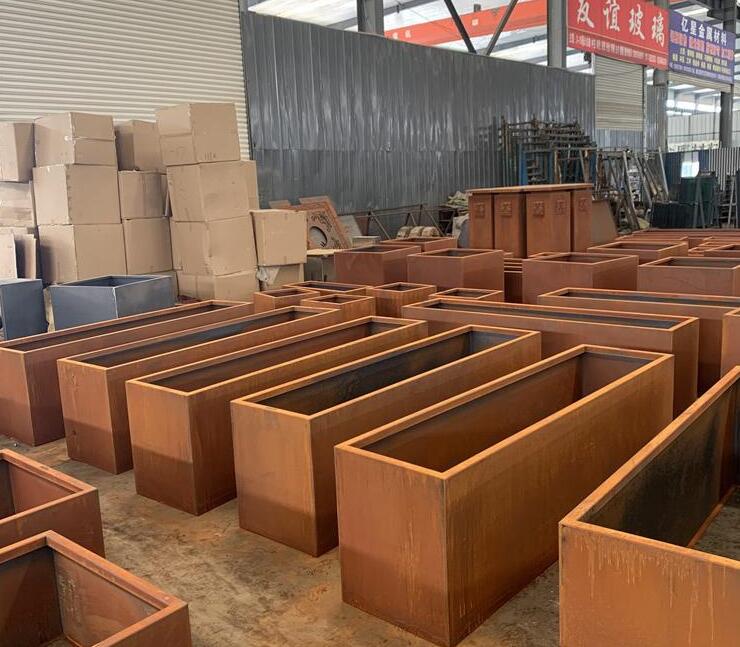 松溪耐候钢板花箱