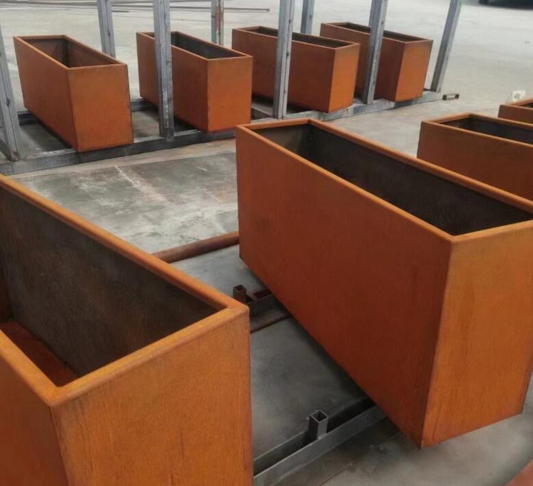 松溪耐候钢花箱