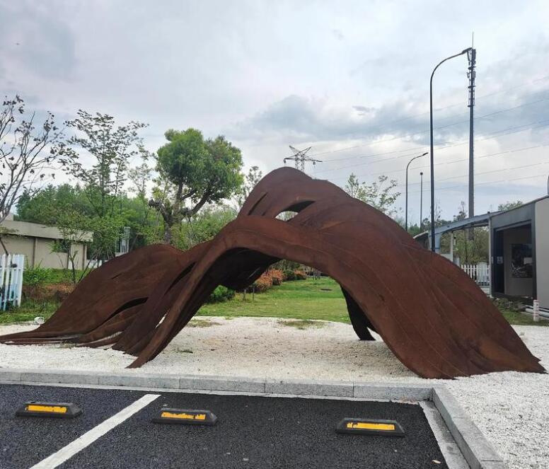 松溪耐候钢板造型